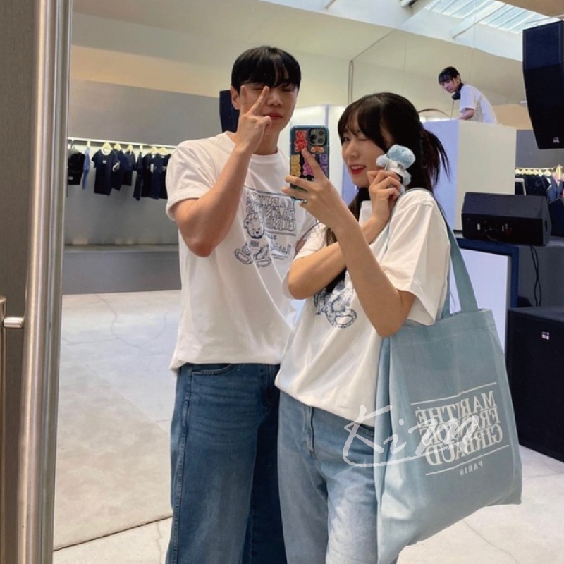 MARITHE 泰迪熊簍空圖騰設計 快閃店限定 MARITHE FRANCOIS GIRBAUD 短袖上衣 短T MFG-細節圖2