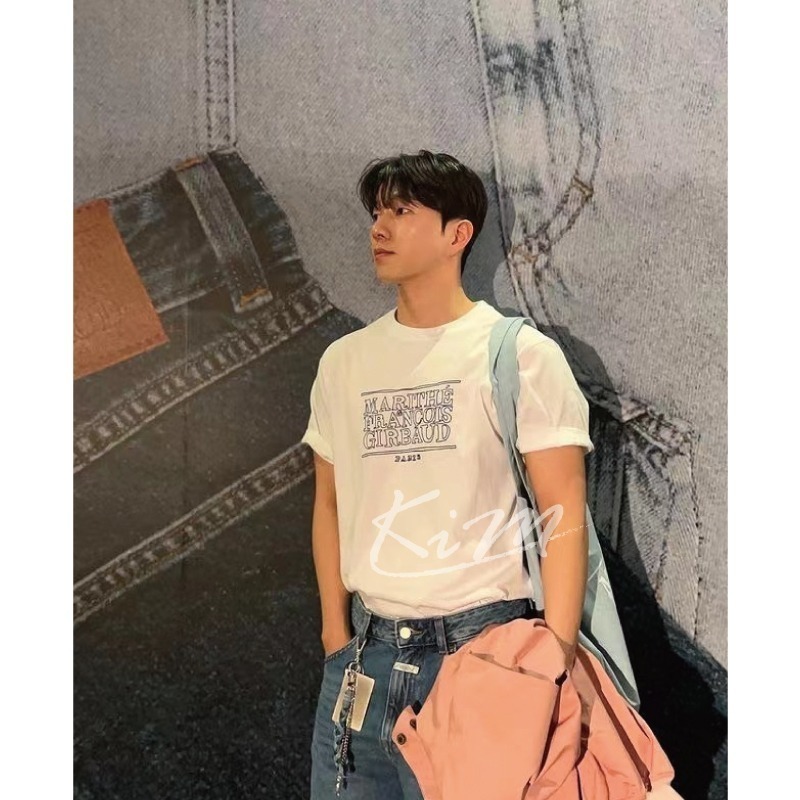 MARITHE 簍空文字設計 快閃店限定 MARITHE FRANCOIS GIRBAUD 短袖上衣 短T MFG-細節圖5