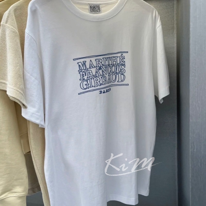 MARITHE 簍空文字設計 快閃店限定 MARITHE FRANCOIS GIRBAUD 短袖上衣 短T MFG-細節圖3