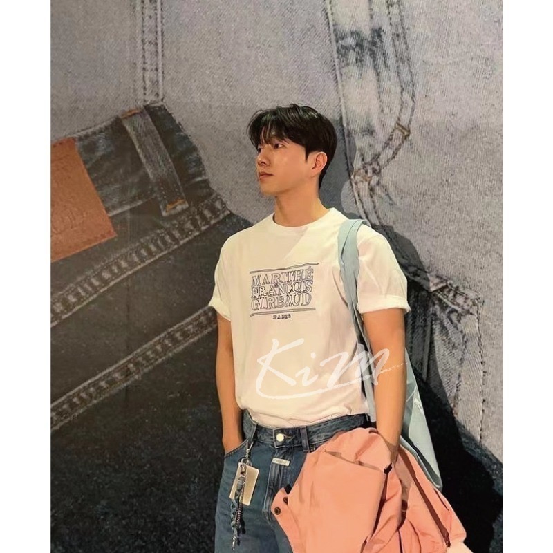 MARITHE 簍空文字設計 快閃店限定 MARITHE FRANCOIS GIRBAUD 短袖上衣 短T MFG-細節圖5