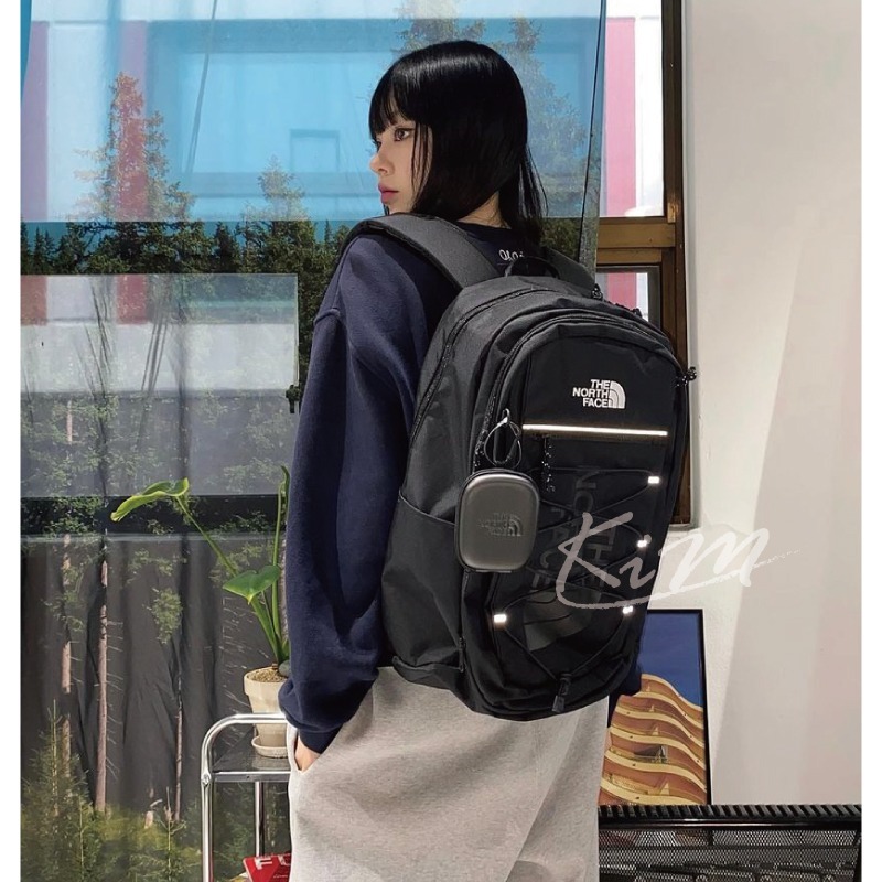 韓國THE NORTH FACE 北面 SUPER PACK 雙肩包 書包 後背包 新款大容量 附 硬殼零錢包-細節圖5