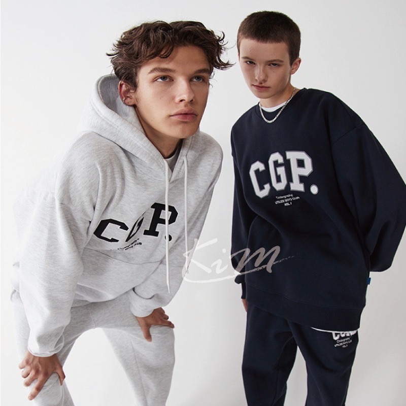 韓國CGP 長袖連帽T恤 HOSHI同款 codegraphy 連帽 長袖帽T寬鬆 女 男 秋冬 連帽T恤 帽T-細節圖7