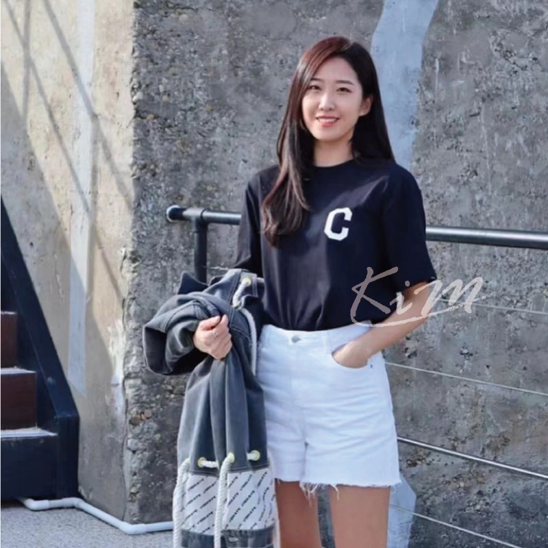 covernat 短袖 23新款 李到晛同款 情侶上衣 男女同款 涼感短踢 韓國代購 正韓-細節圖6