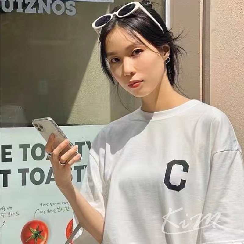 covernat 短袖 23新款 李到晛同款 情侶上衣 男女同款 涼感短踢 韓國代購 正韓-細節圖10