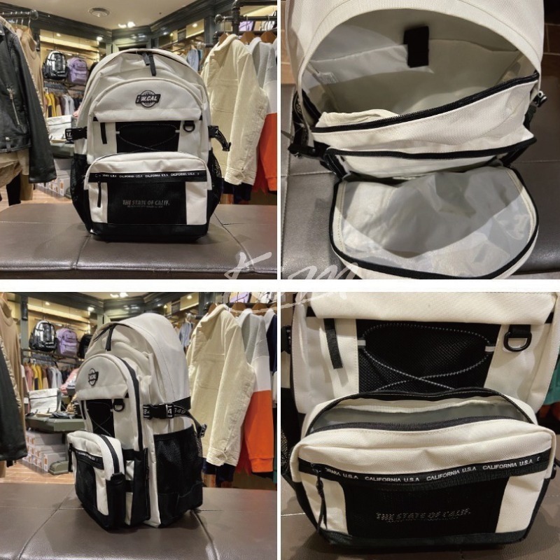 who.a.u who a u後背包 多功能背包 多格層 旅行包 韓國後背包 電腦包 二合一後背包-細節圖4