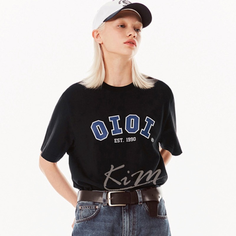 韓國OiOi 5252 糖果色 馬卡龍色 T恤 短袖 圓領T恤 男 女 ROSE 樸彩英代言 男 女 夏季-細節圖6