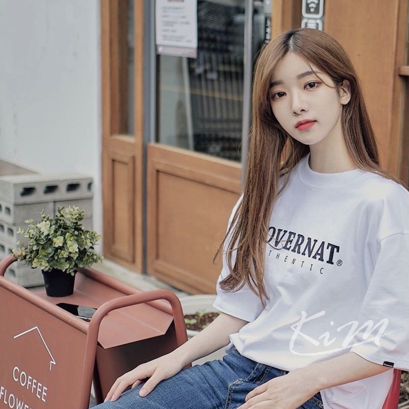 韓國Covernat 潮牌字母 印花 寬鬆 情侶 男 女 夏 短袖 T恤 上衣-細節圖8