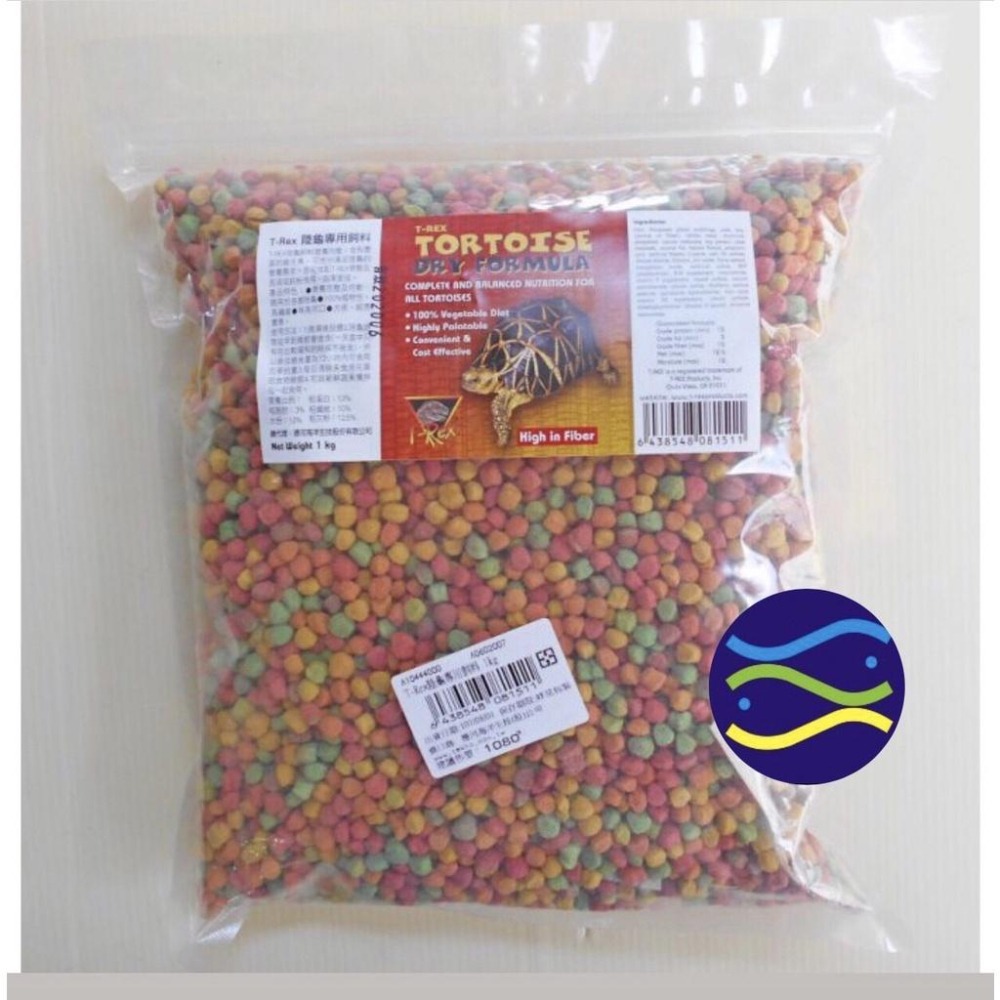 微笑的魚水族☆T-REX【陸龜和箱龜專用飼料 100g.200g.500g.1kg】公司貨 陸龜飼料 效期2025/05-細節圖2