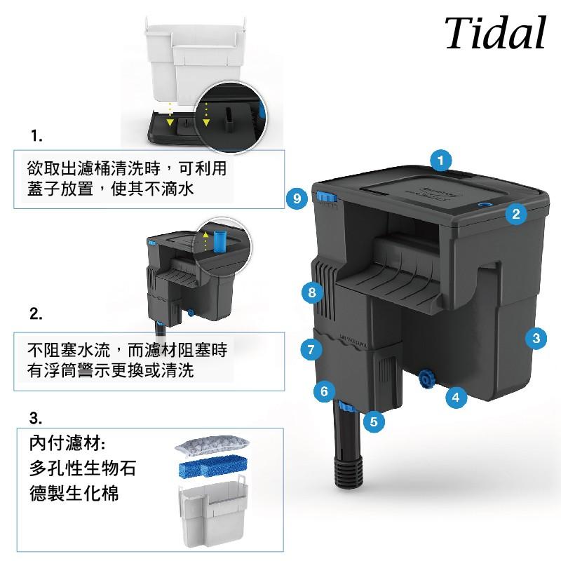 微笑的魚水族☆Seachem-西肯【Tidal 35型 外掛除油膜過濾器130L】西肯與希捷跨國合作-細節圖4