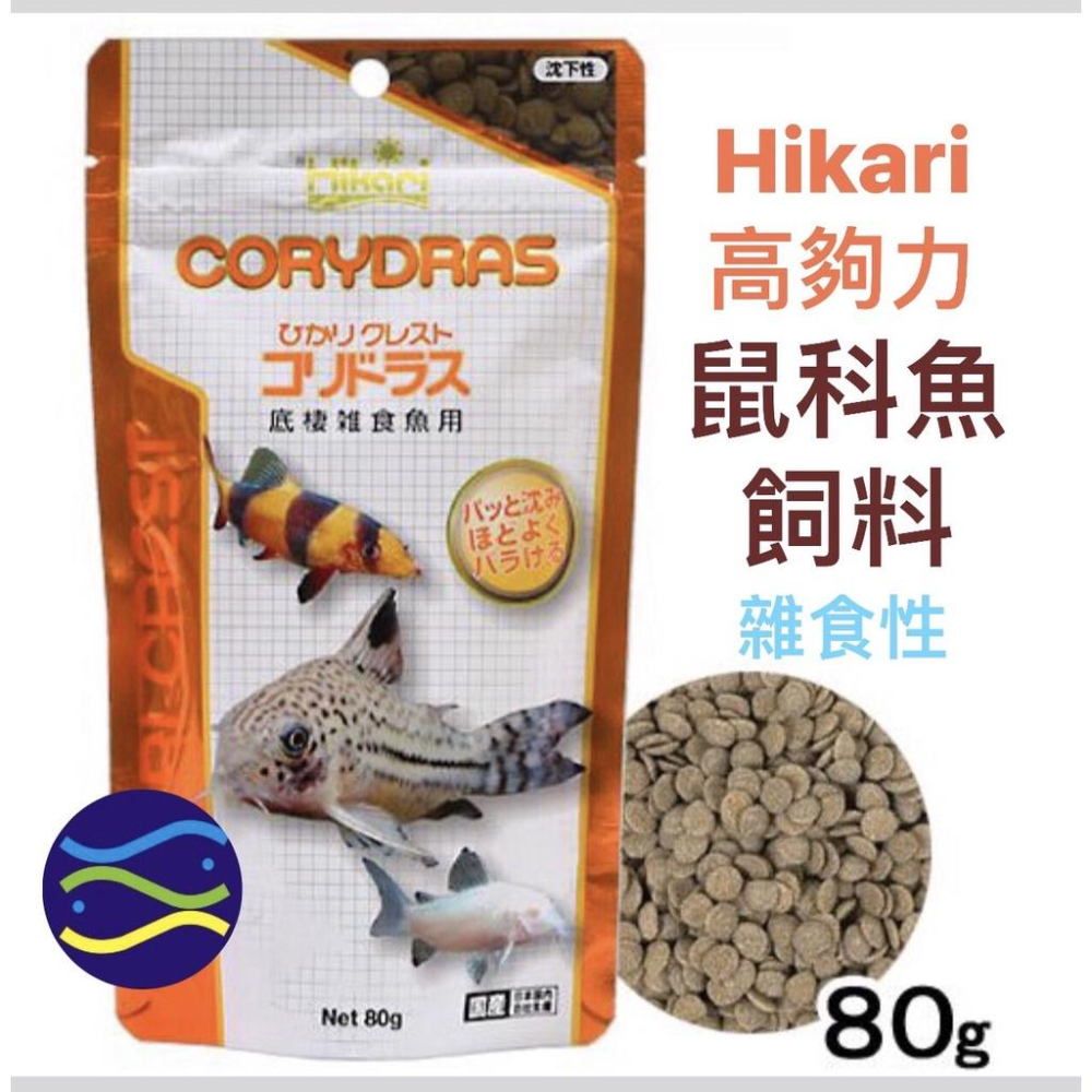 微笑的魚水族☆Hikari-高夠力【鼠科魚飼料80g】雜食性28316-細節圖2