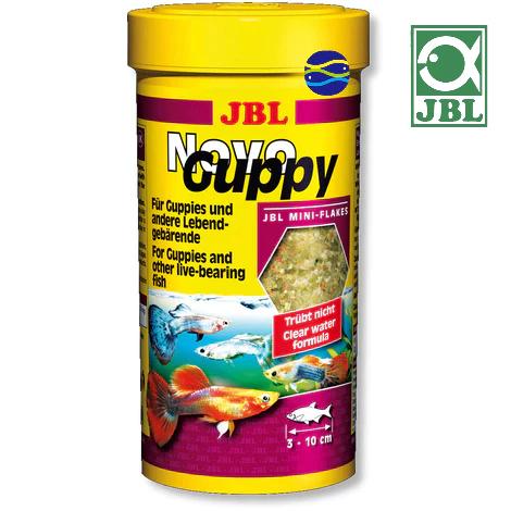 微笑的魚水族☆JBL-珍寶【Novo Guppy孔雀魚專用飼料100ml.250ml】孔雀 小型魚 薄片 繁殖 孔雀飼料-細節圖8