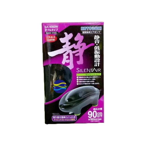 微笑的魚水族☆日本KOTOBUKI【極靜鯨豚空氣馬達4000W】 空氣幫浦 打氣機 打氣馬達 紳堡公司貨-細節圖4