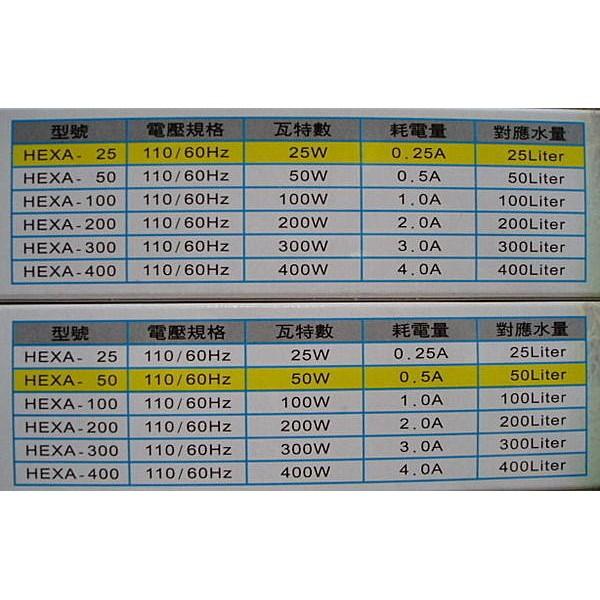 微笑的魚水族☆HEXA海薩【IC電子控溫加熱器50W.100W.200W.300W】-細節圖6