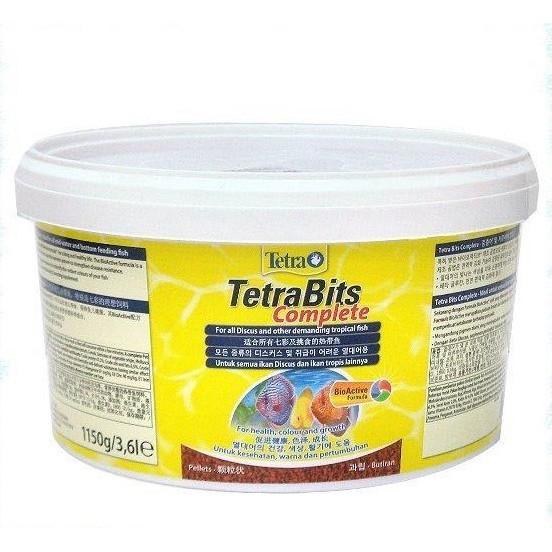 微笑的魚水族☆Tetra-德彩【(Bits)七彩.熱帶魚顆粒飼料100ml.300ml.1L.3.6L】七彩 神仙 慈鯛-細節圖6