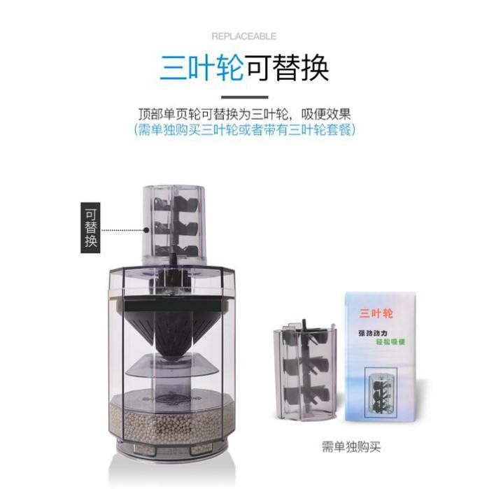 微笑的魚水族☆韓國Kellan水妖精【氣動 自動吸便器】氣動式水中過濾器、增加魚缸溶氧、過濾、培菌-細節圖3