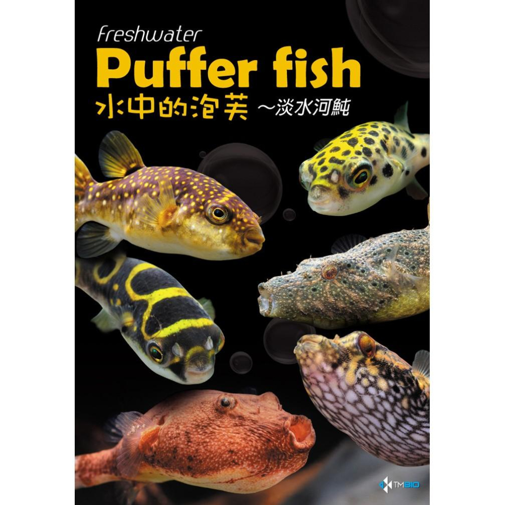 微笑的魚水族☆【工具書】【水中的泡芙 淡水河魨】TMBIO威智出版社娃娃 河豚 狗頭 介紹 玩家推薦-細節圖2