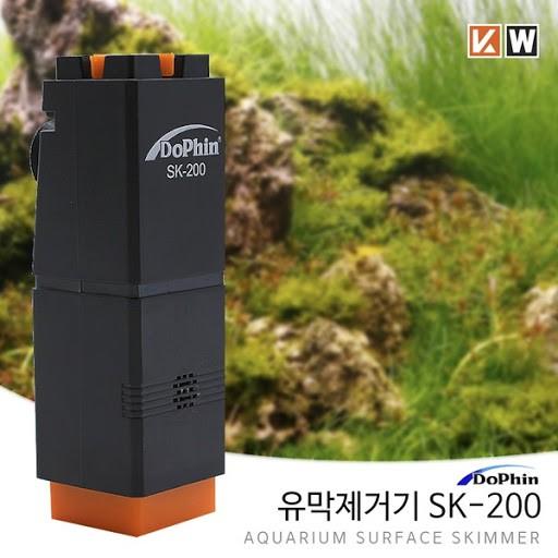 微笑的魚水族☆Dophin-海豚【電動油膜處理器SK-200】動力除油墨 KW-細節圖3