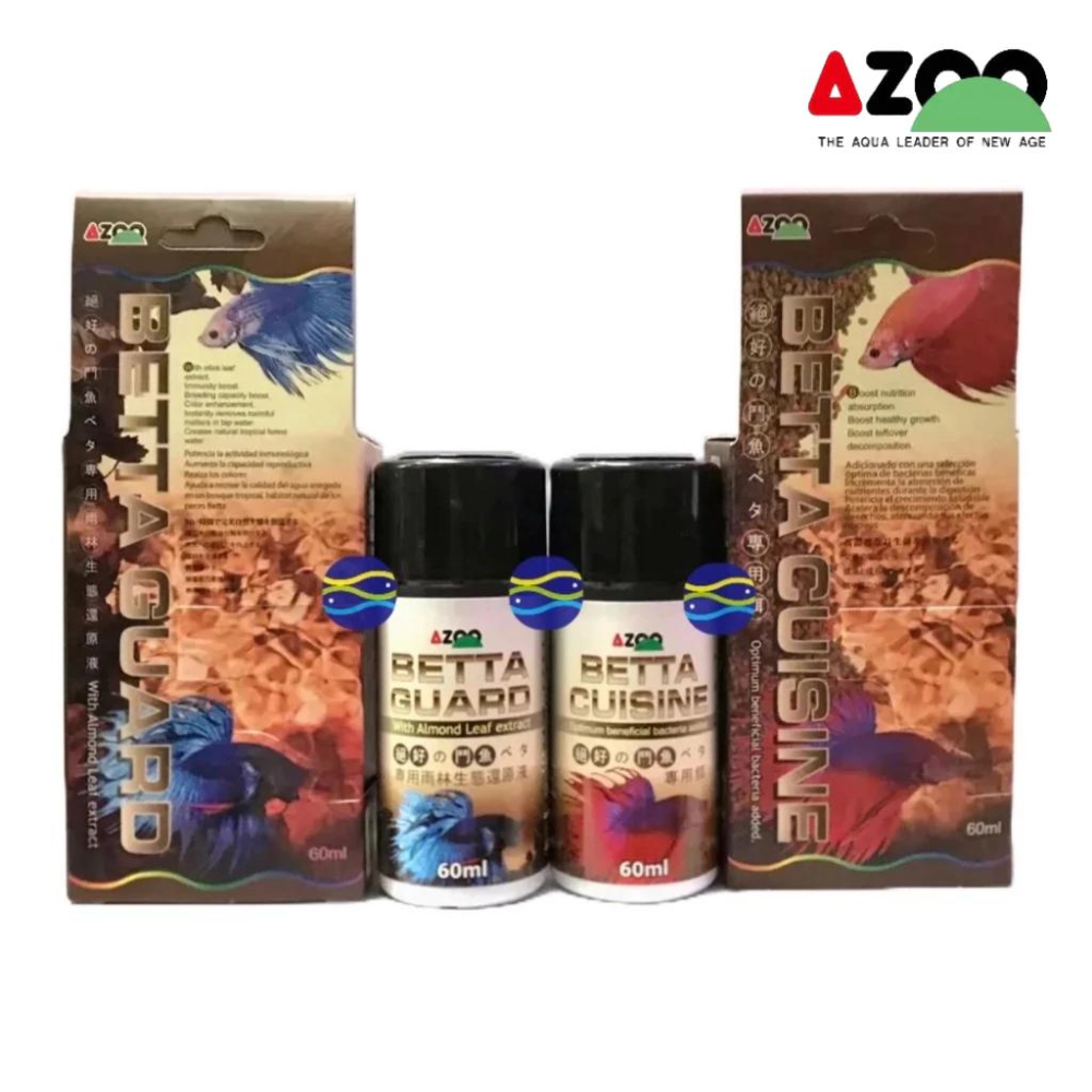 微笑的魚水族☆AZOO-愛族【特級鬥魚專用飼料25g/60ml】高活性益生菌配方-細節圖2