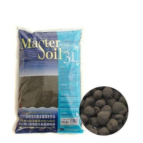 微笑的魚水族☆MASTER SOIL【活性底床(黑土)】養蝦種水草都OK! 粗粒/中粒 活性底床 水草 黑土 水草土-細節圖2