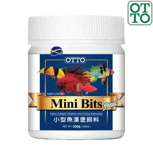 微笑的魚水族☆OTTO-奧圖【小型魚漢堡飼料400g】燈科魚、鬥魚、小型鯉科、老鼠魚與短鯛-細節圖3