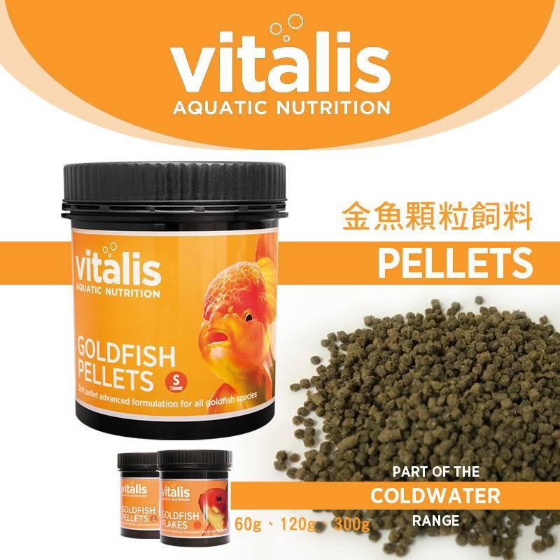 微笑的魚水族☆英國VITALIS【GOLDFISH PELLETS 金魚顆粒飼料(S)70g.140g.260g】-細節圖5