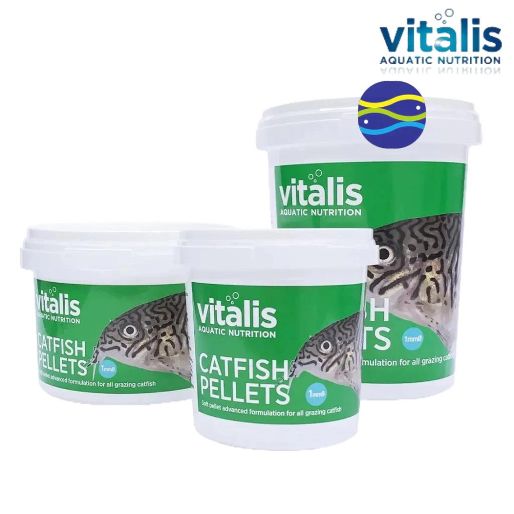 微笑的魚水族☆英國VITALIS【鼠魚底棲魚顆粒飼料140g(XS)】-細節圖2