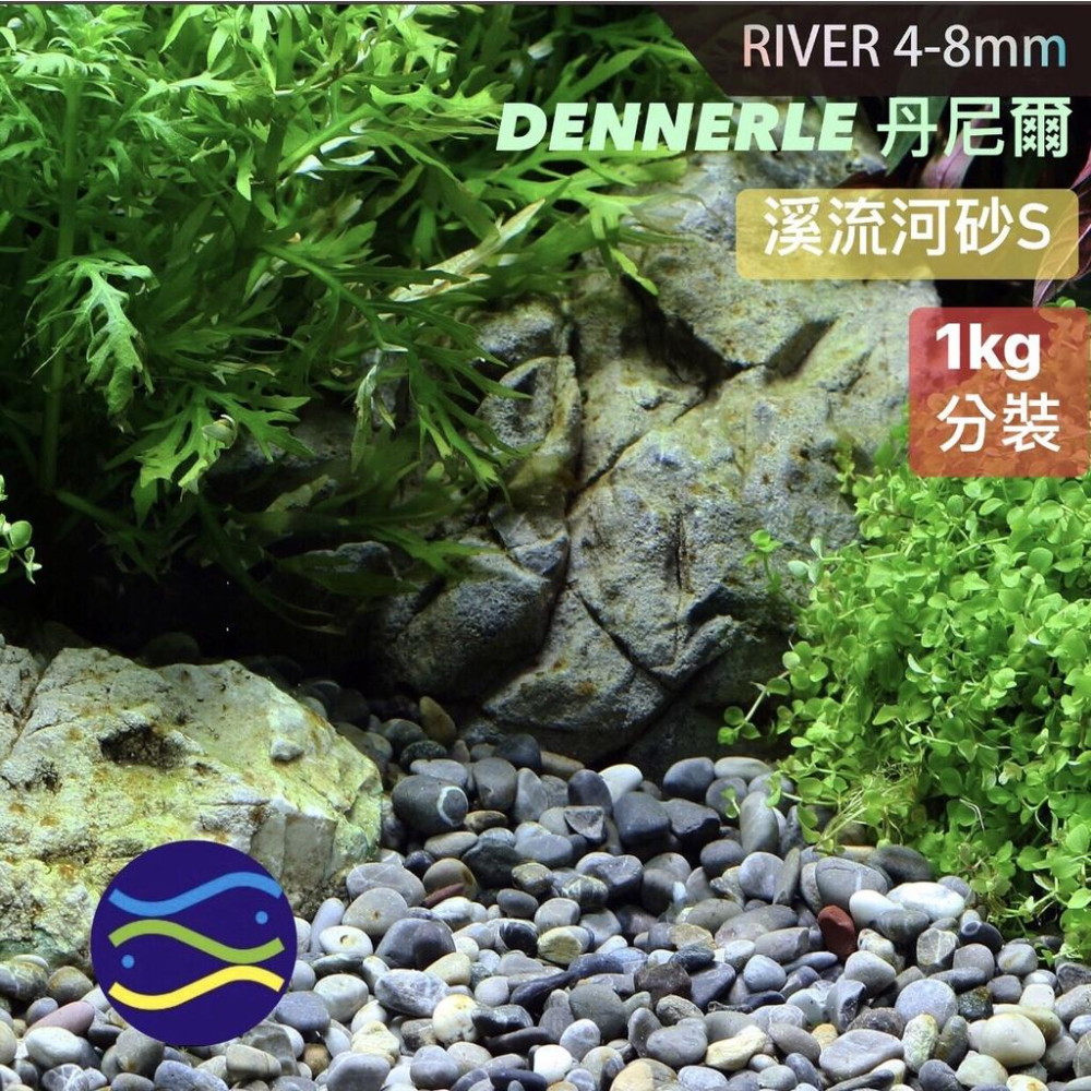 微笑的魚水族☆DENNERLE-丹尼爾【溪流河砂S(4-8mm)1kg.5kg】原採河砂 裝飾-細節圖6