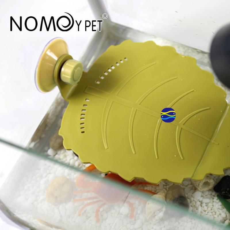 微笑的魚水族☆NOMO-諾摩【樹葉行烏龜爬台NF-03.NF-04】烏龜曬台 角蛙跳台-細節圖6