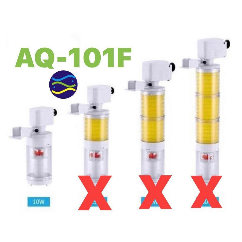 微笑的魚水族☆SOBO-松寶【AQ-101F多功能內置過濾器 3合1吸便器10W】(無濾杯吸便器模式)-細節圖3