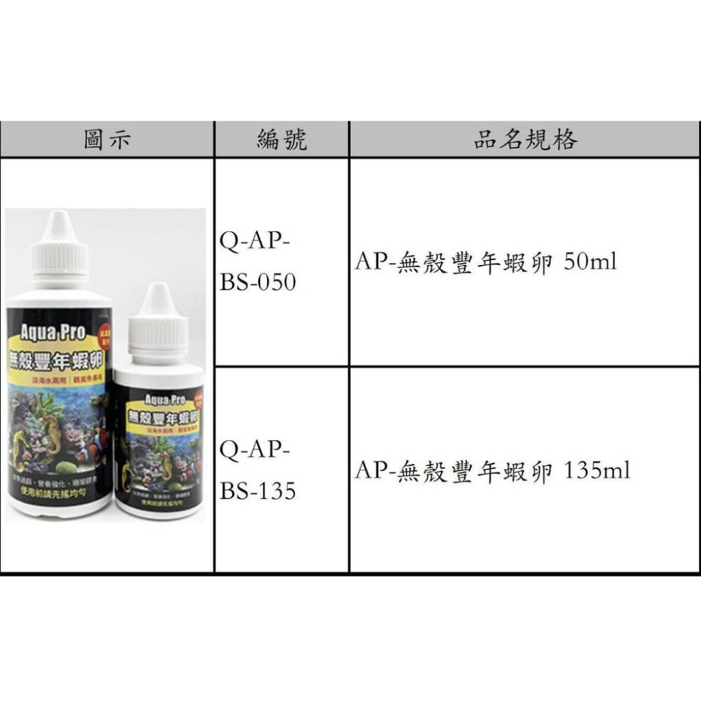 微笑的魚水族☆AP無殼豐年蝦卵 50ml.135ml 幼魚飼料 蝦卵 無殼豐年蝦卵 幼蝦 幼魚 小蝦-細節圖4