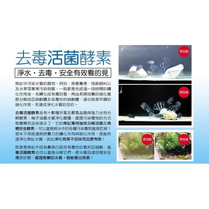 微笑的魚水族☆Leilih-鐳力【去毒活菌酵素(淡海水)硝化菌粉 60g】-細節圖3