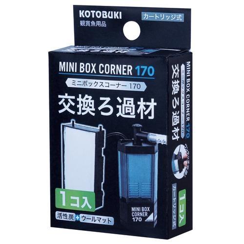 微笑的魚水族☆日本KOTOBUKI【迷你過濾機角落型170型專用 替換棉 1入】烏龜/低水位  角落型  生化棉-細節圖2