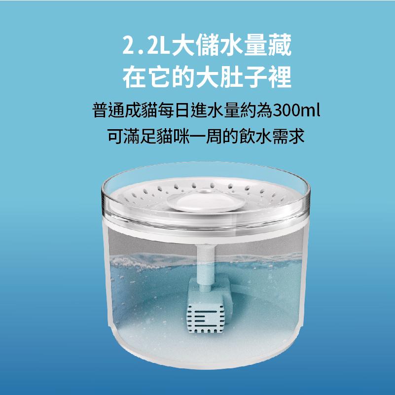 微笑的魚水族☆DOGNESS多尼斯【2.0活泉 寵物自動飲水機2.2L】噴泉 寵物飲水器 喝水器【免運費】-細節圖5