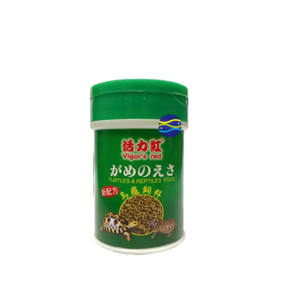 微笑的魚水族☆活力紅 烏龜飼料 45g.75g.400g 水龜.陸龜.條狀飼料.兩棲爬蟲-細節圖2