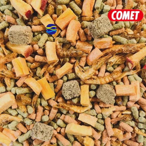 微笑的魚水族☆COMET可美多【澤龜頂級營養飼料105g】烏龜 主食 澤龜飼料 水龜飼料-細節圖2