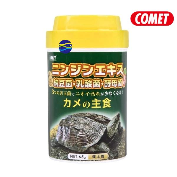 微笑的魚水族☆COMET可美多【烏龜主食飼料65g.260g】納豆菌烏龜飼料 水龜 澤龜-細節圖2