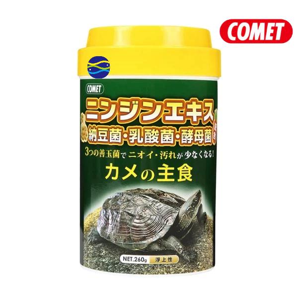 微笑的魚水族☆COMET可美多【烏龜主食飼料65g.260g】納豆菌烏龜飼料 水龜 澤龜-細節圖3