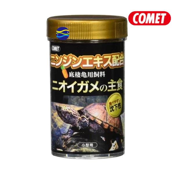 微笑的魚水族☆COMET可美多【麝香龜高蛋白飼料(下沉性)55g.140g】底棲烏龜 主食 澤龜飼料 水龜飼料-細節圖2