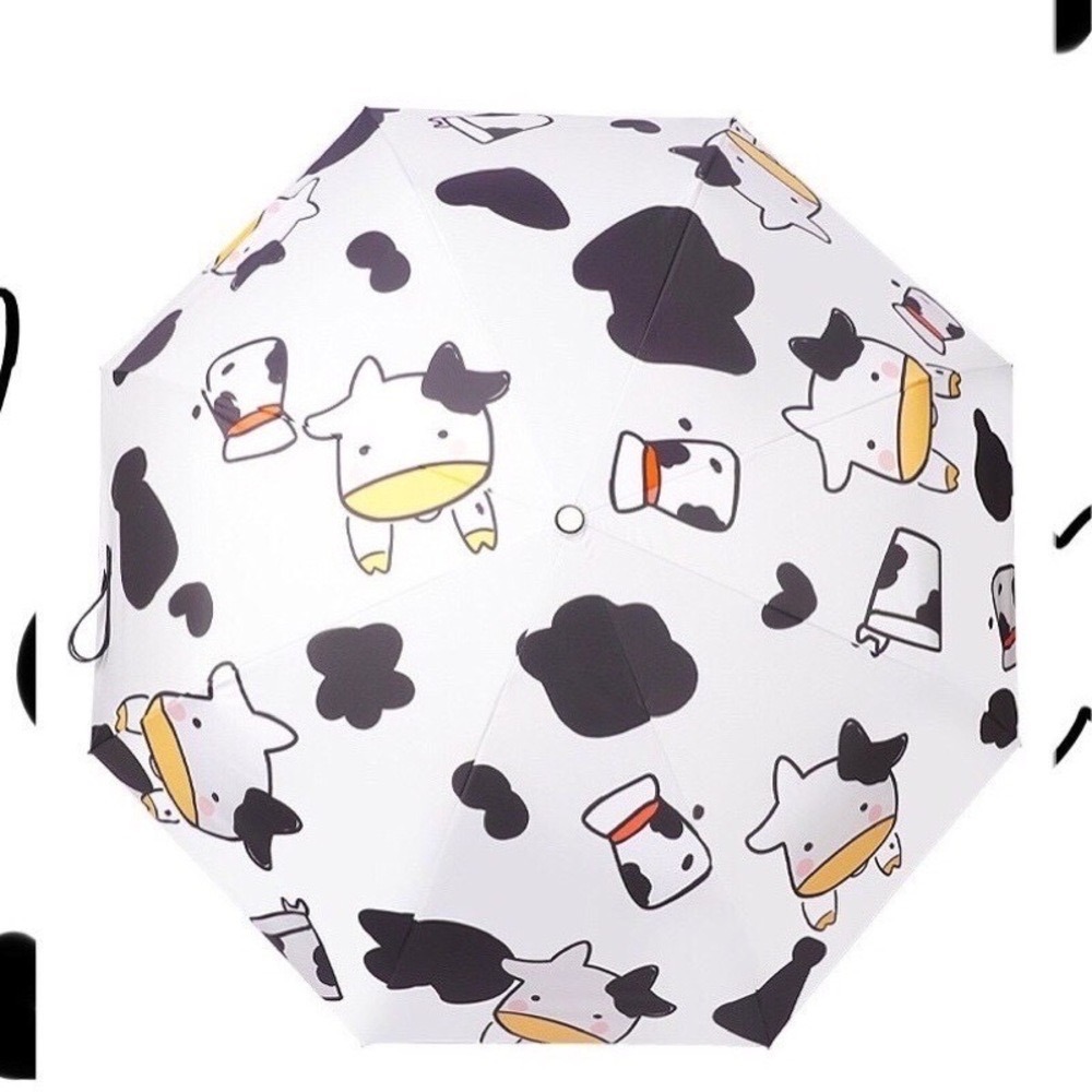 【12h快速出貨】防曬傘 三折自動傘 牛牛雨傘  摺疊傘 大傘面 防曬黑膠 一鍵開收傘 晴雨兩用 新品上市-細節圖2