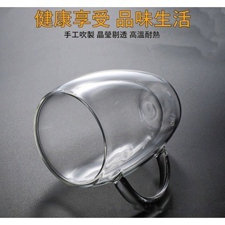 【12h快速出貨】雙層玻璃杯 防燙杯 馬克杯 耐熱玻璃 水杯 咖啡杯 茶杯 玻璃杯 咖啡杯 隔熱杯 蛋形杯-細節圖2