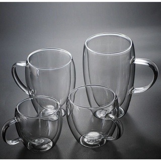 【12h快速出貨】雙層玻璃杯 防燙杯 馬克杯 耐熱玻璃 水杯 咖啡杯 茶杯 玻璃杯 咖啡杯 隔熱杯 蛋形杯-細節圖4