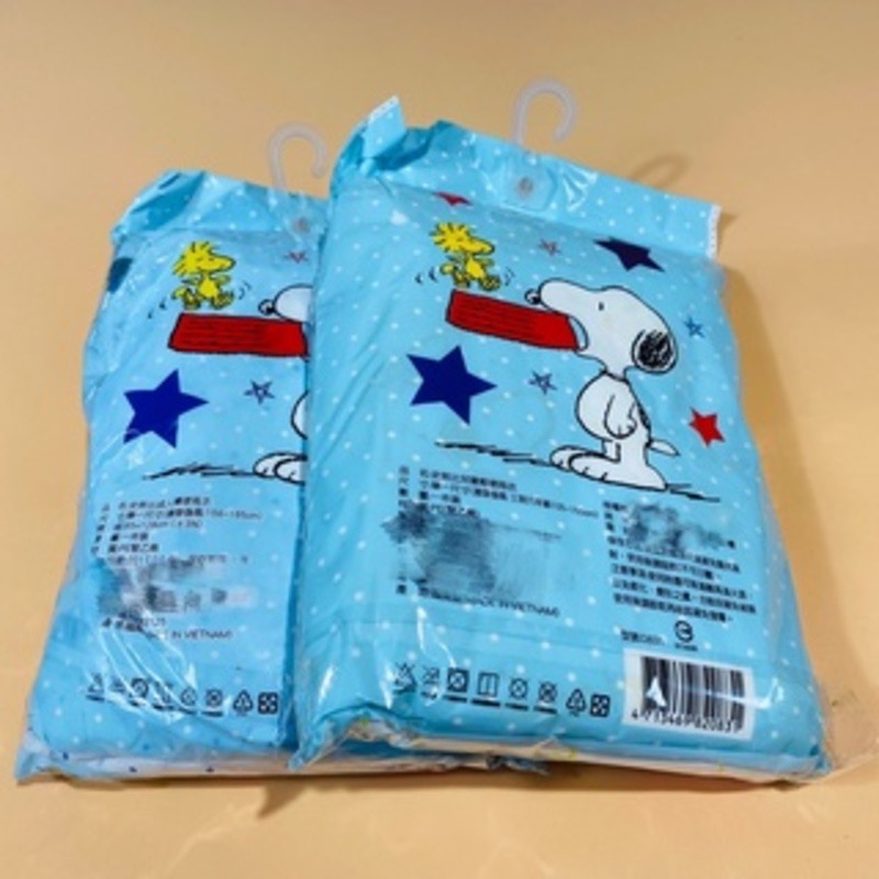 【12h快速出貨】史努比 SNOOPY 加厚壓紋輕便雨衣 便利雨衣 雨衣 兒童雨衣 成人雨衣-細節圖3