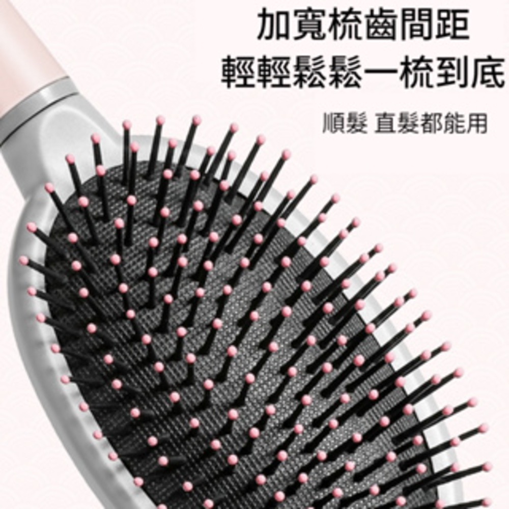 【台灣快速出貨】按摩氣墊梳 氣墊按摩梳 梳子清潔刷 寬齒梳 按摩梳 氣墊梳 圓梳 方梳 梳子-細節圖3