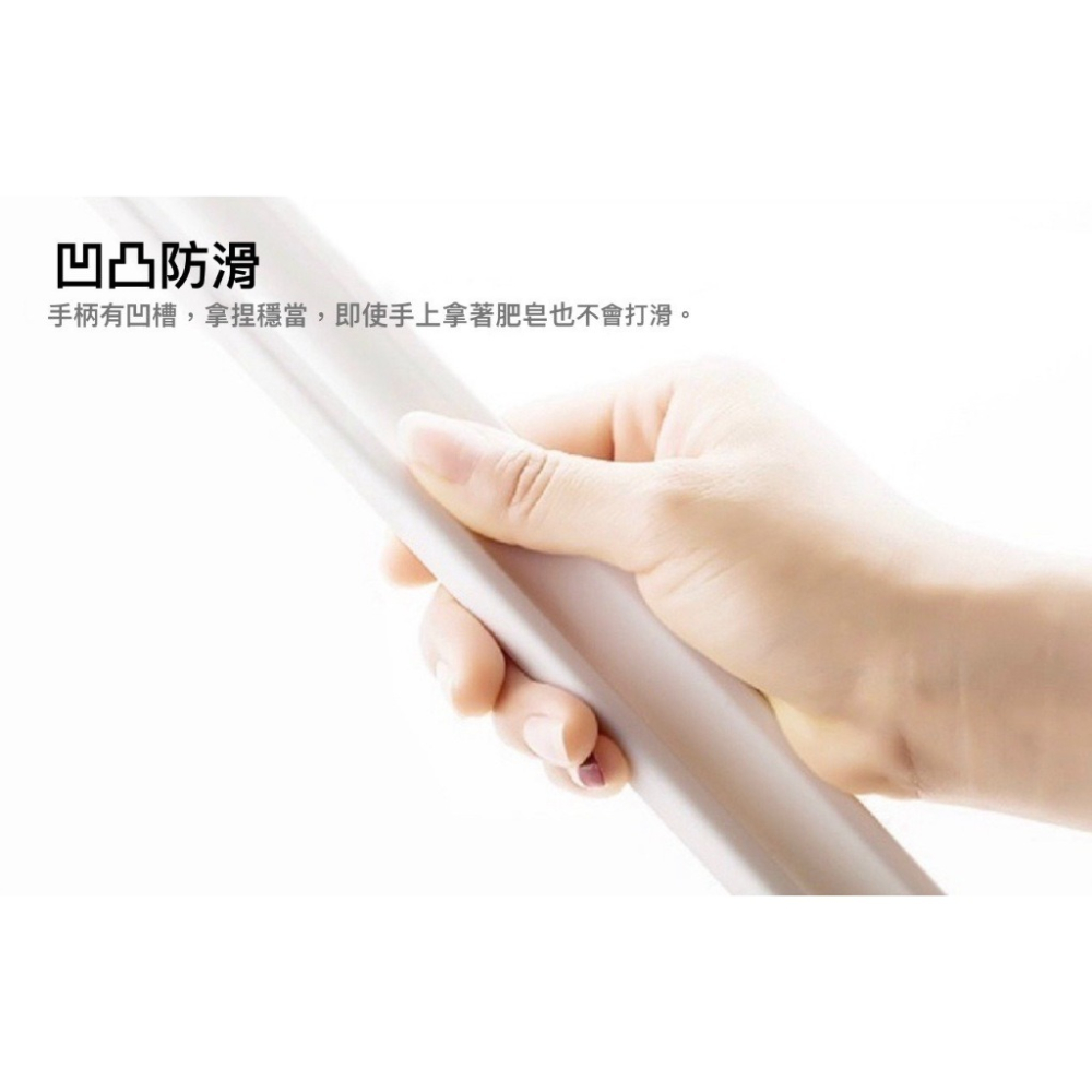 🌸洗澡神器🌸長柄軟毛洗澡刷 無印風 日式刷 沐浴刷 去角質刷 搓澡刷 搓背刷 長柄刷 洗背刷 軟毛-細節圖3