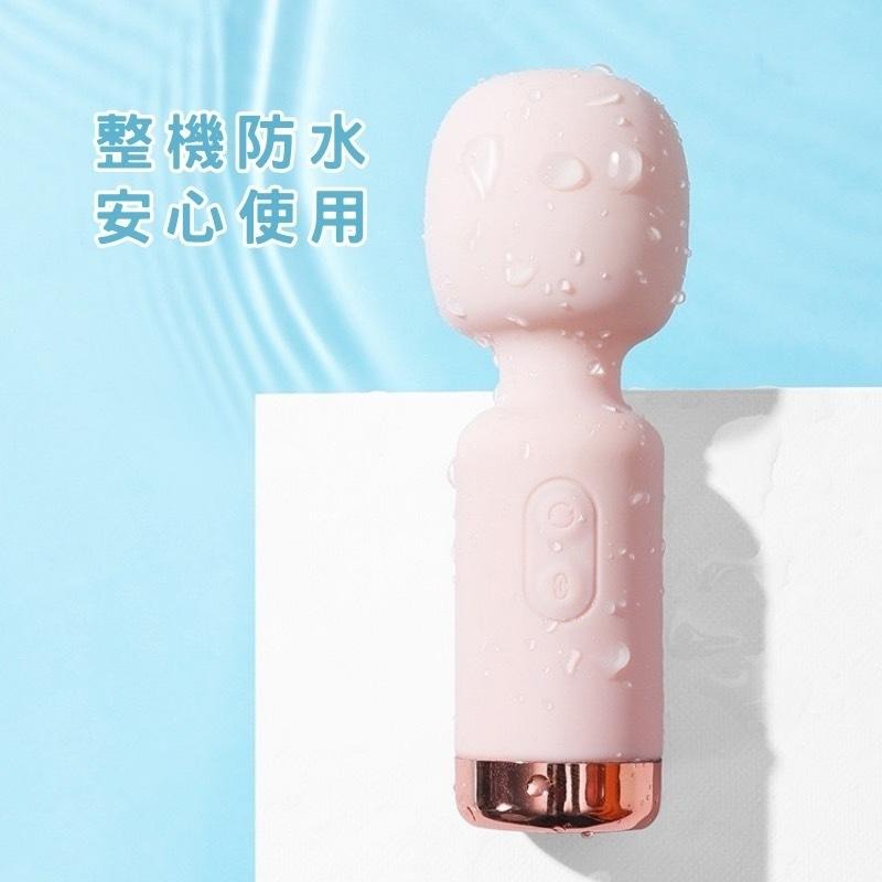 迷你女用電動防水按摩棒 知逗 AV棒 按摩棒情趣 陰蒂刺激按摩器 AV震動棒 自慰棒-細節圖3