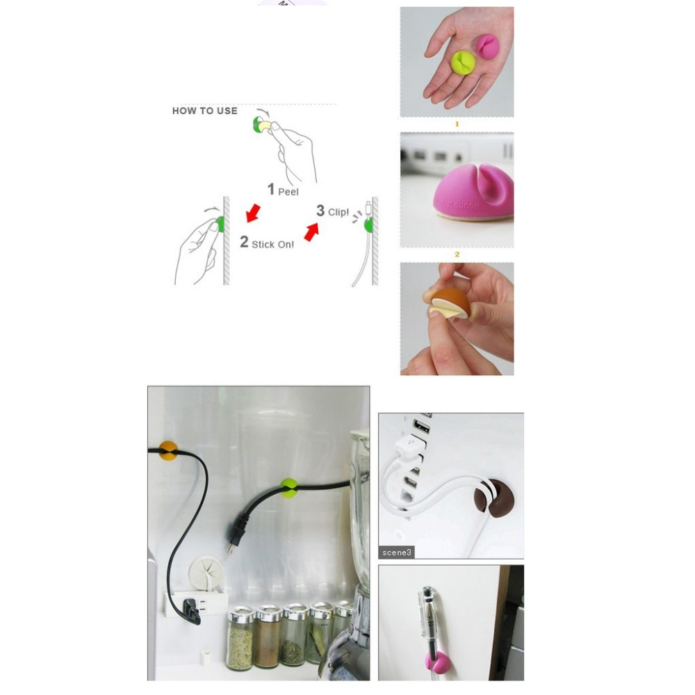 【台灣現貨】 桌面固線器 耳機線固定 傳輸線固定 桌面收納 固線器 耳機線收納 充電線收納 收納-細節圖9