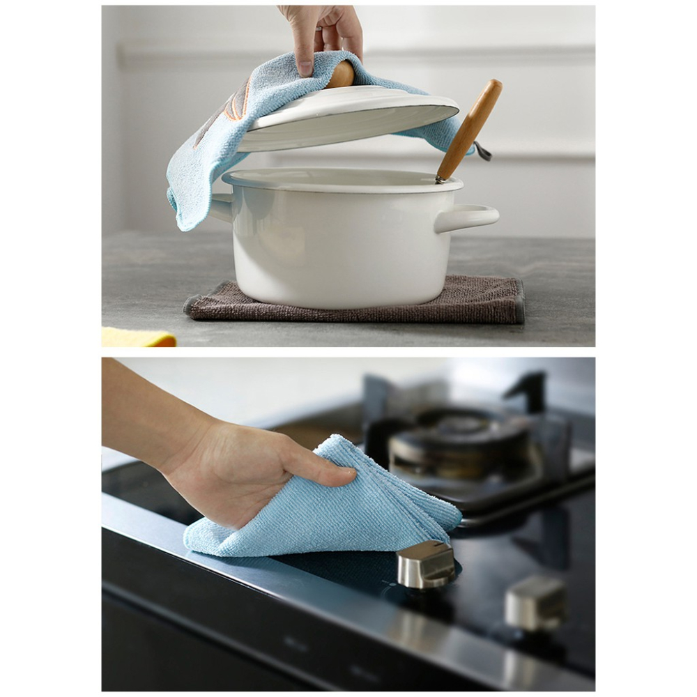 【台灣現貨】 超細纖維吸水布 吸水布 小方巾 隔熱墊 毛巾 抹布-細節圖5