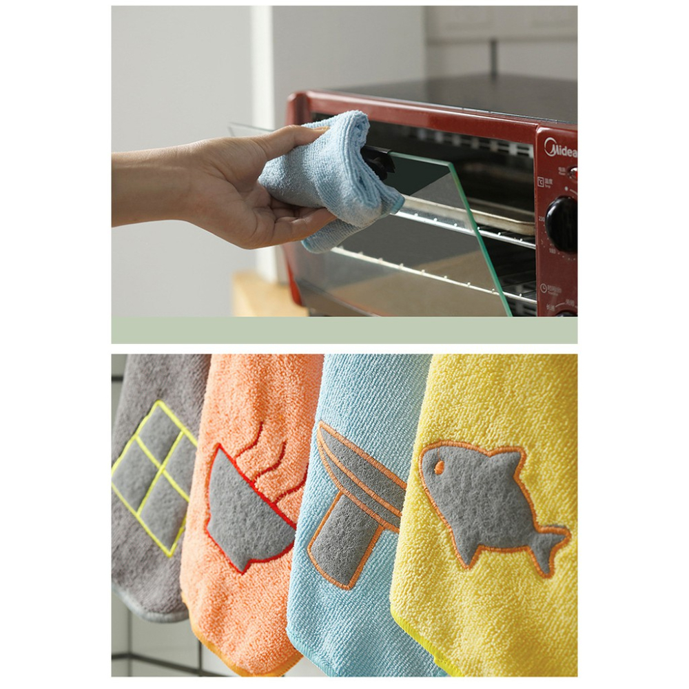 【台灣現貨】 超細纖維吸水布 吸水布 小方巾 隔熱墊 毛巾 抹布-細節圖6