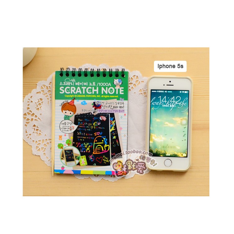 【台灣出貨】 DIY創意刮畫紙 韓版炫彩刮刮畫 塗鴉本 繪本 美勞 刮畫本 文具 可愛文具 開學文具 刮畫紙-細節圖9