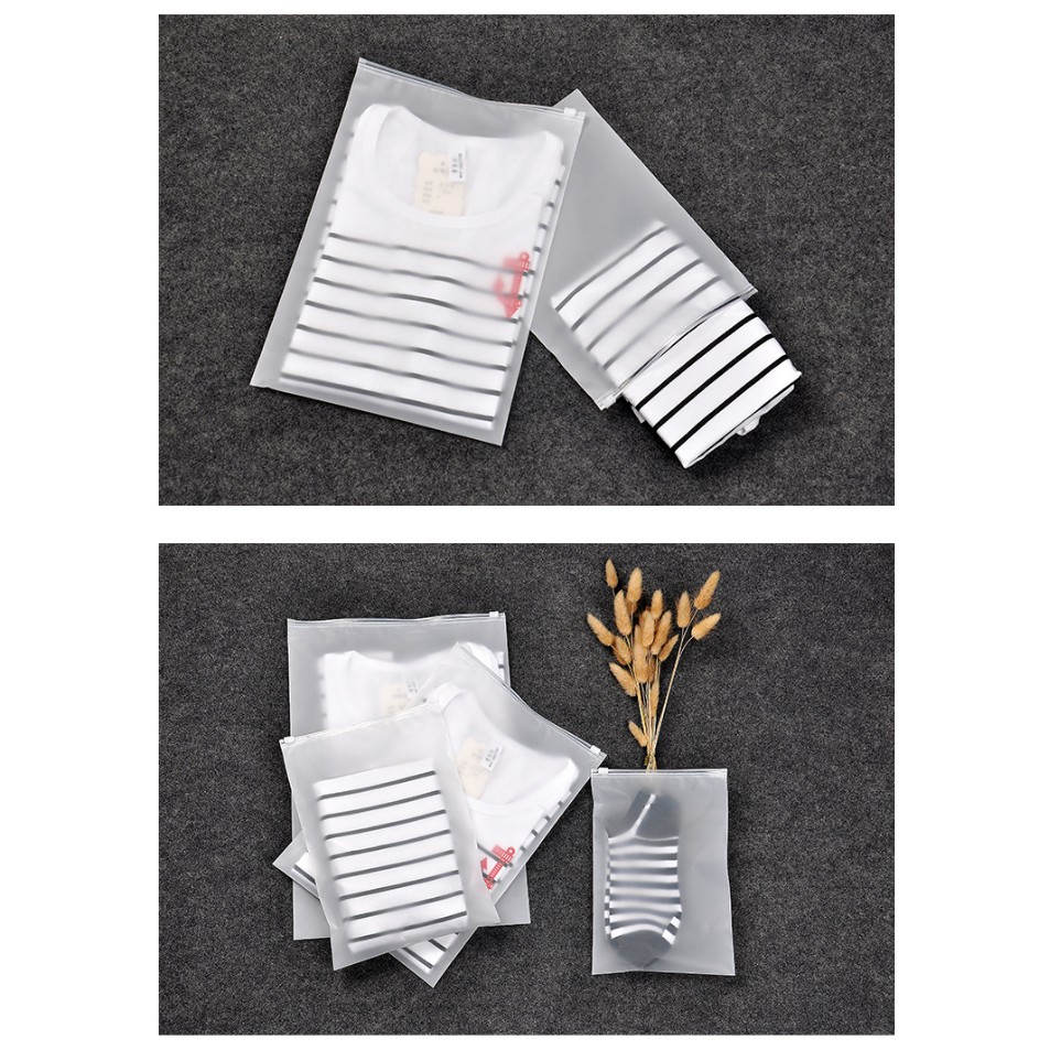 【台灣出貨】 收納夾鏈袋 三種尺寸 旅行收納袋 透明袋 防塵袋 化妝包袋 旅行用品 收納袋 夾鏈袋 旅行收納-細節圖8